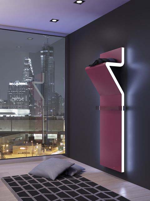 handdoekradiator, design handdoekradiatoren, badkamer radiatoren, gekleurde handdoekstang, designradiatoren