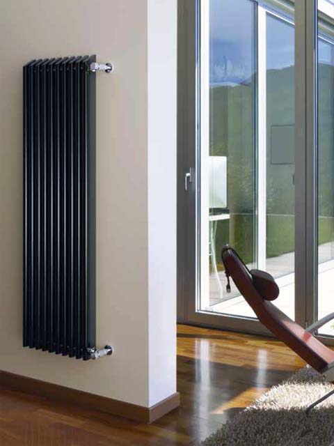radiatoren, verticale radiatoren, designradiator, kolom radiatoren, gekleurde radiatoren