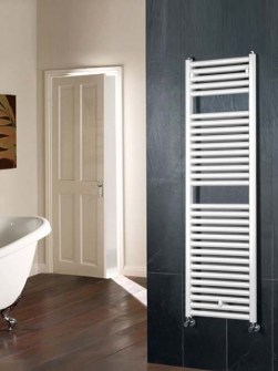 badkamer designradiatoren, gekleurde handdoekstang, handdoekradiator voor gemengd gebruik, hybride handdoekradiator