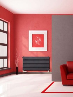 designradiator, design radiatoren, horizontale radiatoren, radiatoren, gekleurde radiatoren