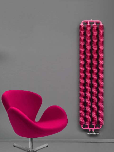 designradiatoren, woonkamer radiatoren, verticale radiatoren, retro radiator, industrieel design radiator